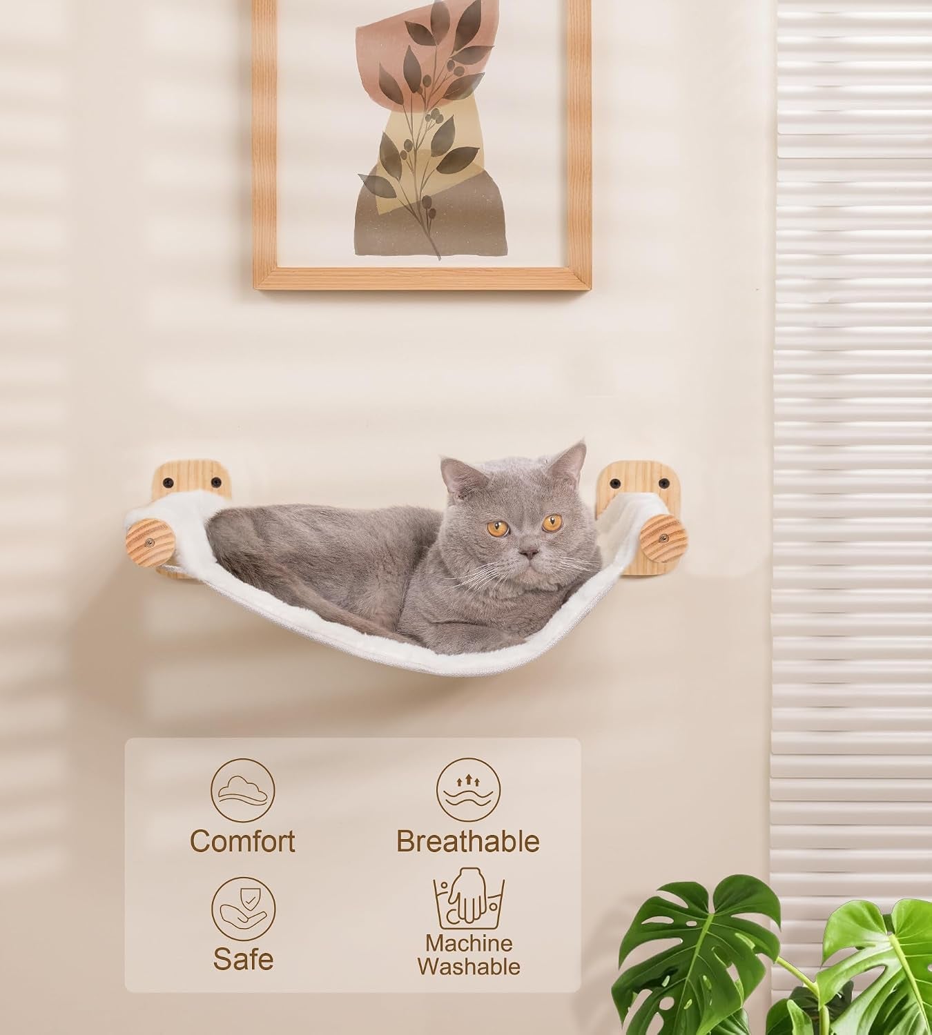cat-wall-hammock-dual-sided-cat-wall-bed-with-canvas-plush-fabric-for-all-seasons-wall-mounted-shelf-for-large-cats-modern-perches-for-lounging-napping