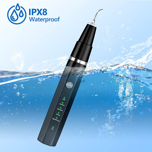 Ni-Shen Plaque Remover for Teeth - Pet Ultrasonic Cleaner - Teeth Cleaning Kit for Tartar and Stains - Suitable for Dogs and Cats (Black)6
