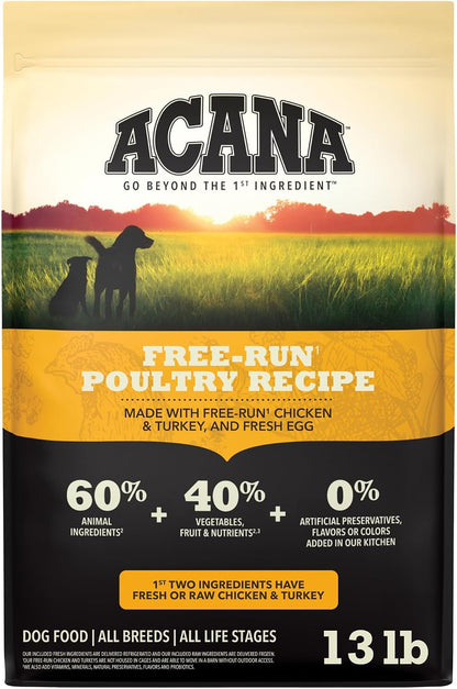 ACANA Grain Free Dry Dog Food Red Meat Recipe 25Lb. Bag | Freeze Dried, Grain Free, High Protein, Made in the USA, Omega-3 Fatty Acids, Digestive Health, Global Quality Ingredients17