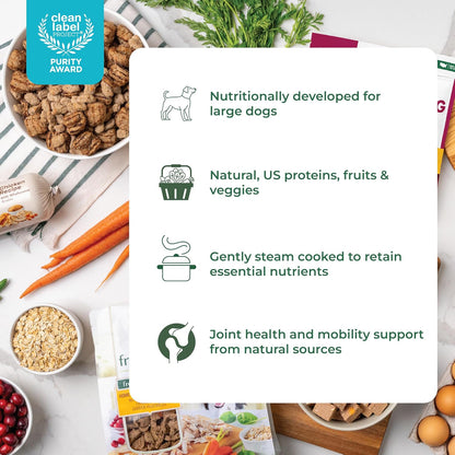 Freshpet Healthy & Natural Large Dogs/Breeds Dog Food, Fresh Multi Protein Recipe, 5Lb6