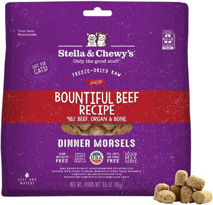Stella & Chewy'S Freeze-Dried Raw Cat Dinner Morsels - Premium Chicken Recipe with 98% Cage-Free Meat & Organs - Natural Grain-Free Cat & Kitten Food - Made in USA - 3.5 Oz18