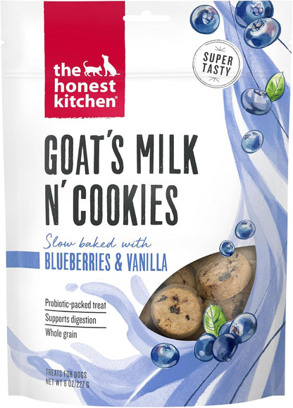 The Honest Kitchen Goat'S Milk N' Cookies: Slow Baked with Blueberries & Vanilla, 8 Oz Bag1