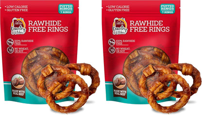 Country Kitchen Rawhide Free Beef Rings Dog Chews, Made with Real Beef, Highly Digestible, Gluten Free, 7 Count9
