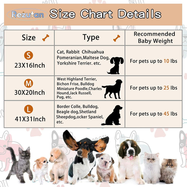 Rezutan Dog Blankets for 3 Pack Large Medium Pet Cat, Soft Fuzzy Washable Blanket, Comfort Flannel Suitable for Dogs Kennels & Beds, Sofas, Furniture, Gifts Puppy Essentials, 41 X 31 Inch, Black5