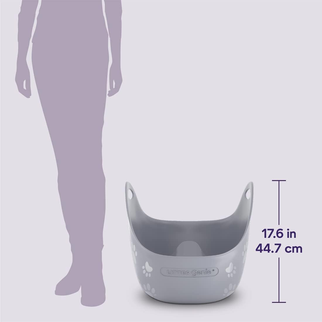 litter-genie-cat-litter-box-portable-open-high-sided-cat-litter-box-with-handles-flexible-plastic-litter-box-comfortable-easy-clean-cat-box