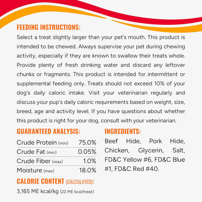 Good 'N' Fun Twists Long-Lasting Dog Treat, with Real Proteins, Beef Hide and Premium Chicken, Supports Dental Health, Mental Stimulation, 70 Count7