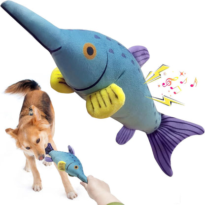 Fuufome Octopus Squeaky Dog Toys for Puppy, Small and Medium Large Breed | Tough Soft Fabric, Interactive Daily Companionship, Tug of War Doggie Toy, Training Reward, Birthday Gift10