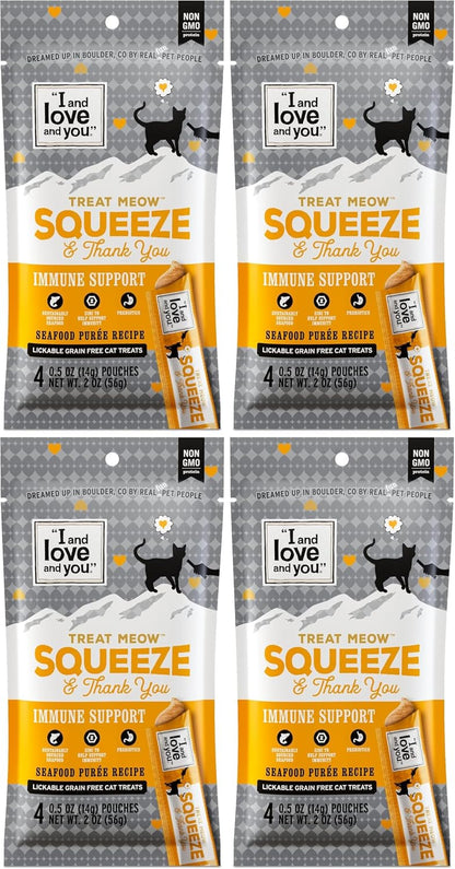 I and LOVE and YOU Treat Meow Variety Pack - 12CT14