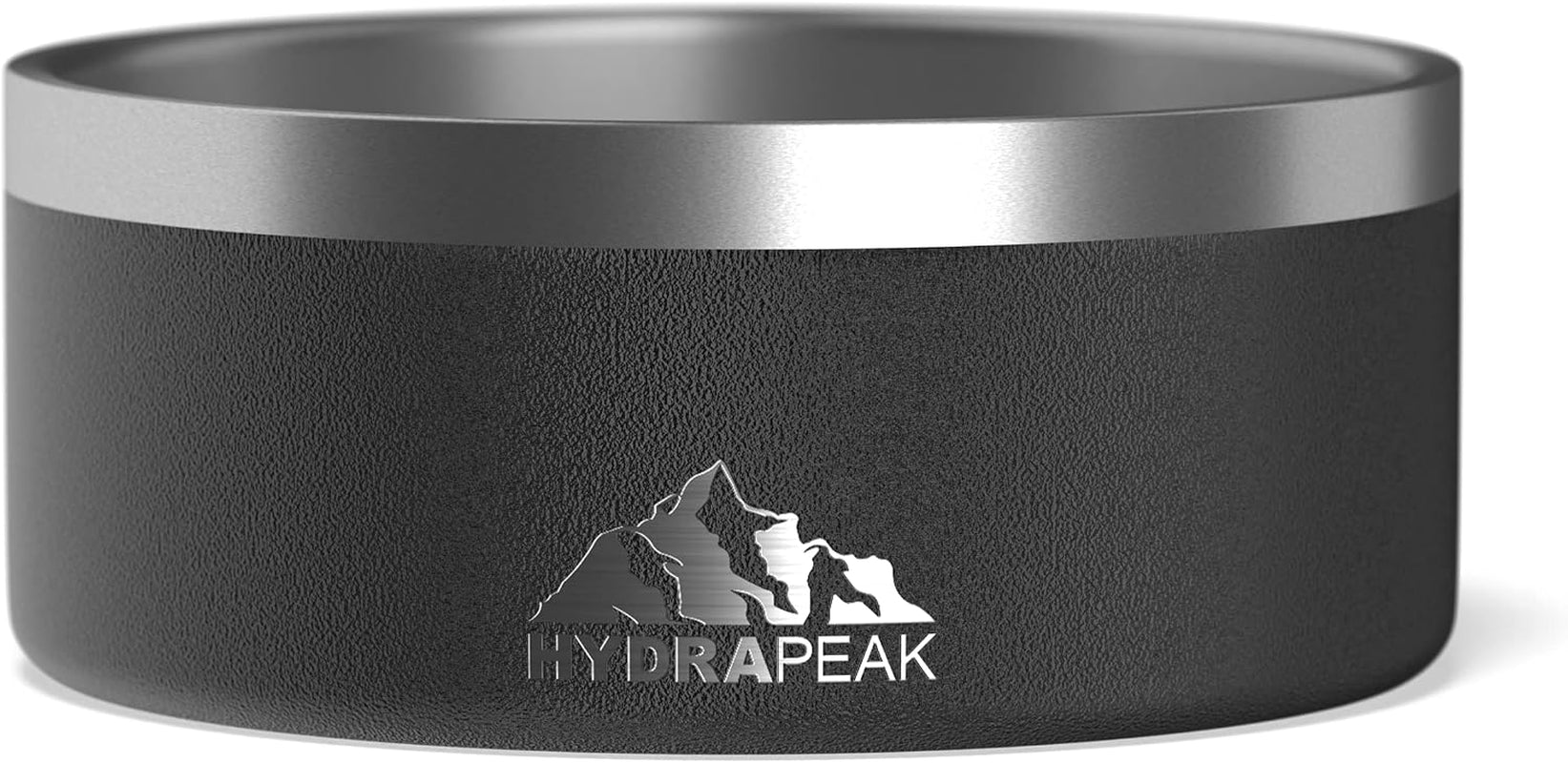 hydrapeak-dog-bowl-non-slip-stainless-steel-water-and-food-dish-large-sized-and-small-dogs-32oz-64oz-multiple-sizes-4-cup-white