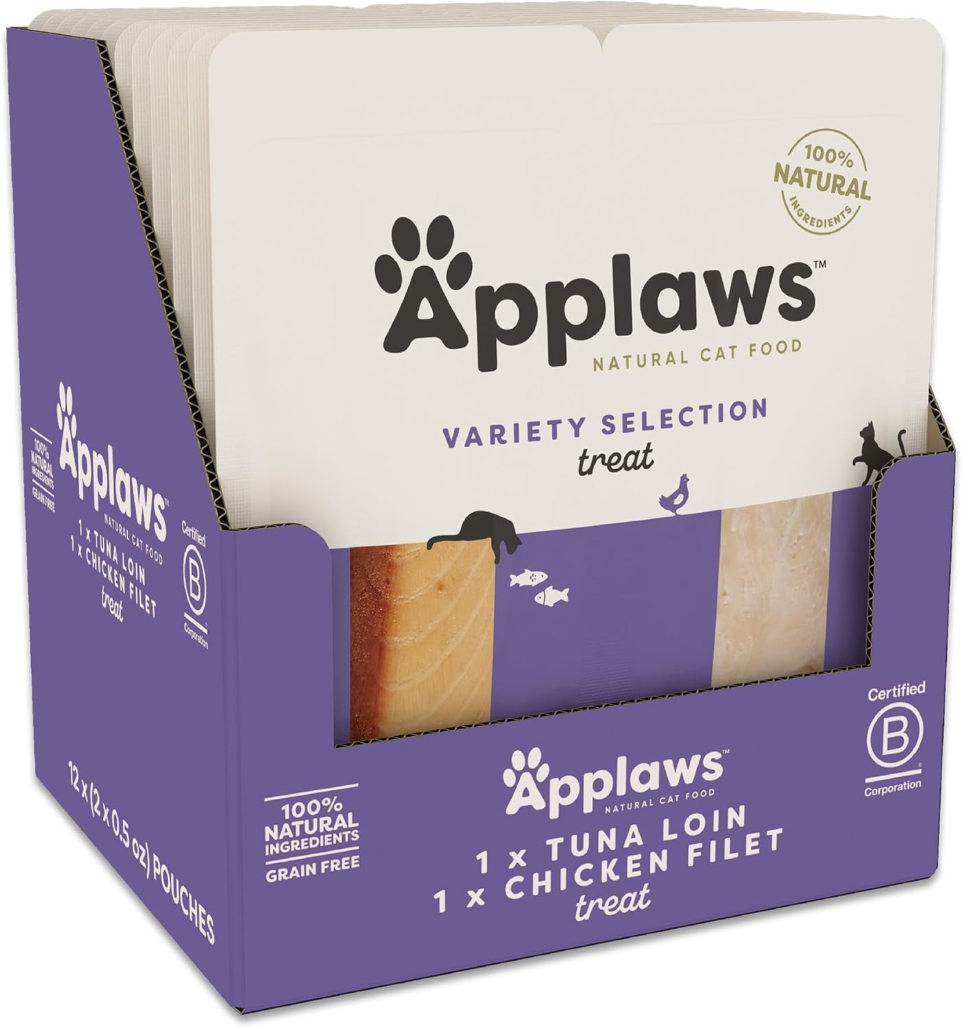 applaws-whole-tuna-loin-grain-free-cat-treats-12-pack-1-06-oz-100-natural-high-quality-single-ingredient-grain-free-high-protein-freeze-dried-no-fillers-no-artificial-additives