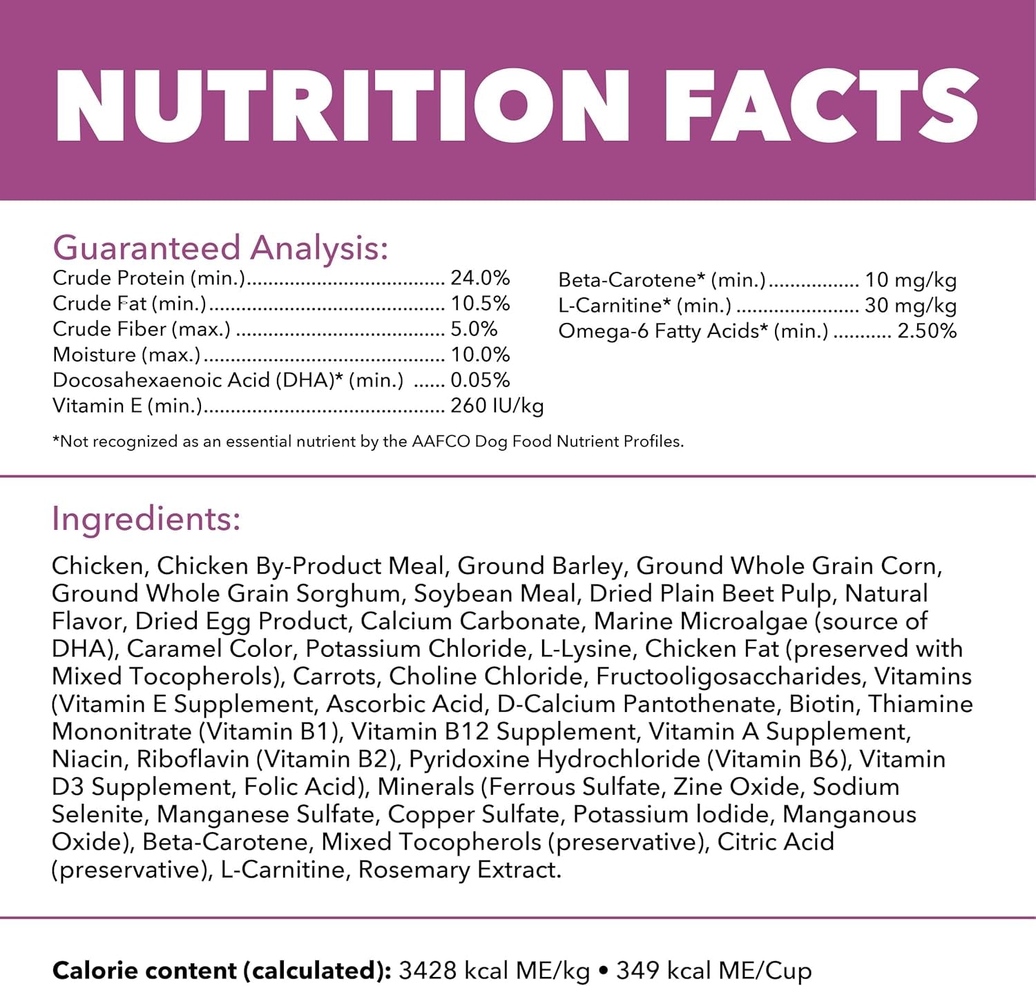 iams-proactive-health-healthy-aging-dry-dog-food-chicken-29-1-lb-veterinarian-recommended-dha-gold-for-mental-visual-sharpness-vitamin-e-beta-carotene-real-chicken-1-ingredient
