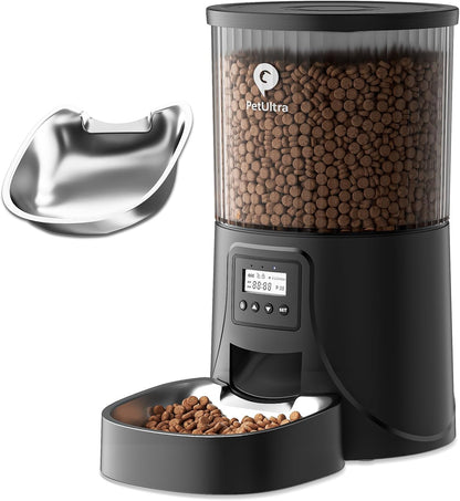 Automatic Cat Feeder: 4L Timed Cats Food Dispenser Programmable | Easy to Set, Dual Power, Precise Portion, Auto Pet Feeder with Desiccant Bag, Detachable Washable for Cats and Small Dog9