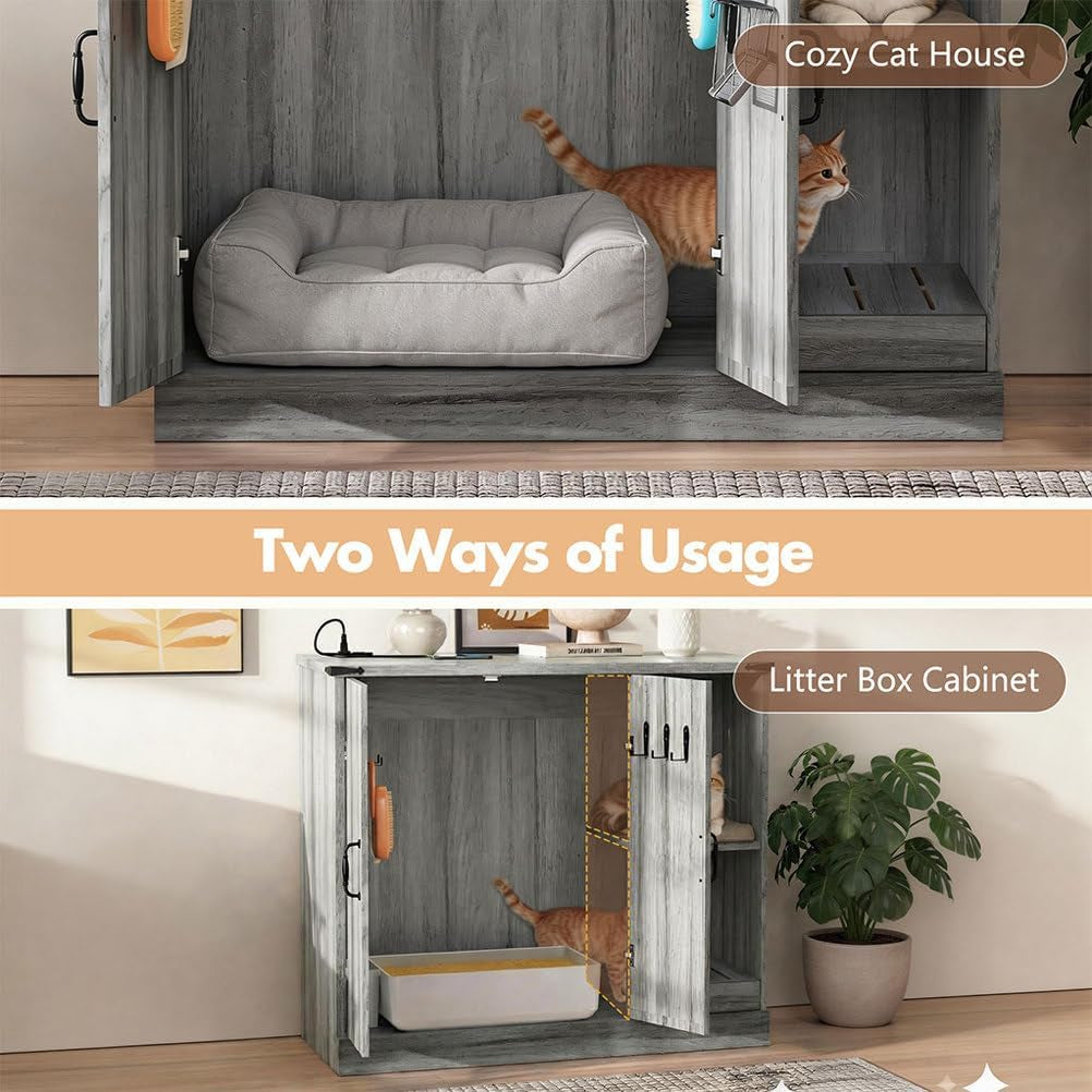 large-cat-litter-box-enclosure-furniture-with-litter-collector-hidden-litter-box-cabinet-with-storage-shelves-power-outlet-wooden-cat-house-cat-washroom-for-automatic-litter-box