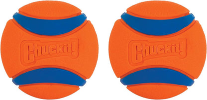 Chuckit! Ultra Ball Dog Toy, Balls for Dogs to Fetch, Durable Rubber, Small 2-Inch, Pack of 21