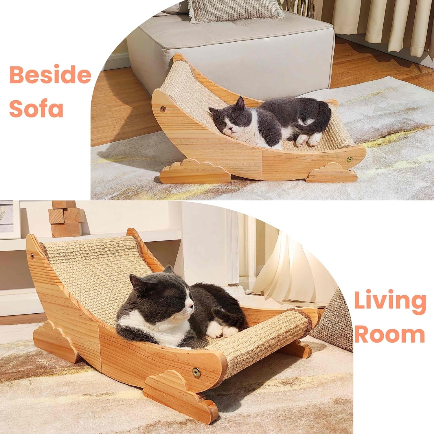 sisal-cat-scratcher-bed-scratch-chair-aesthetic-cat-lounger-natural-wood-scratch-post-replaceable-sisal-mat-with-catnip-and-felt-pads-medium-sizecloud-edge