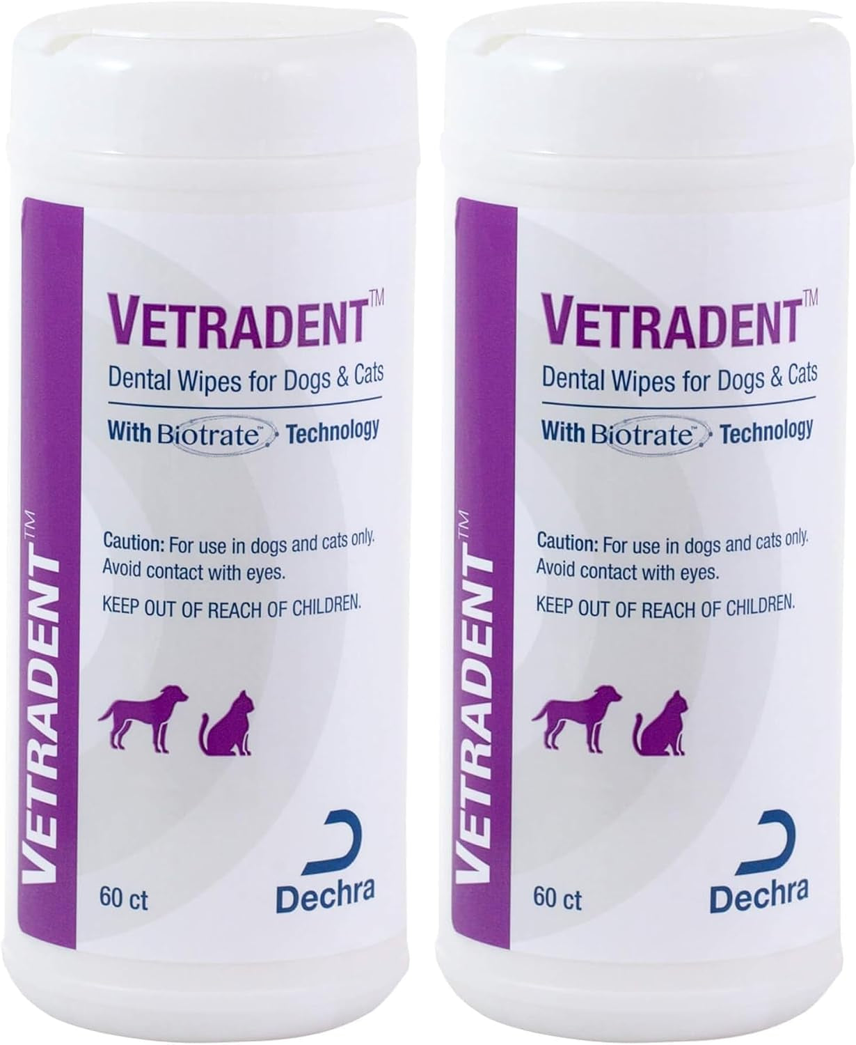 vetradent-dental-wipes-60-ct-biotrate™-technology-xylitol-free-alcohol-free-packaging-may-vary