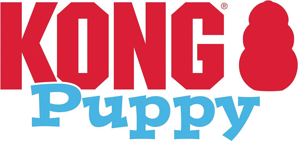 KONG Puppy - Natural Teething Rubber Chew Toy for Dogs - Stuffable Dog Toy for Extended Playtime - Chew & Fetch Toy for Puppies - for Small Puppies - Blue10