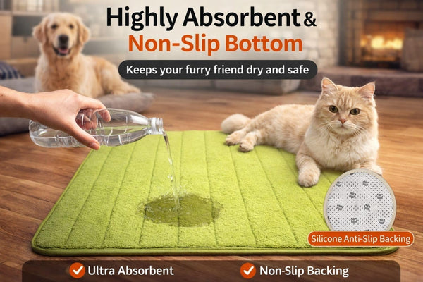 Washable Pet Bed Mat (23.6 X 15.8 Inch) – 3-Pack for Indoor/Outdoor Use, Soft Sleeping Mat for Cats, Small Pets, Kitty, Puppy, Rabbit – Cozy Bedding Pads for Pets up to 20Lbs5