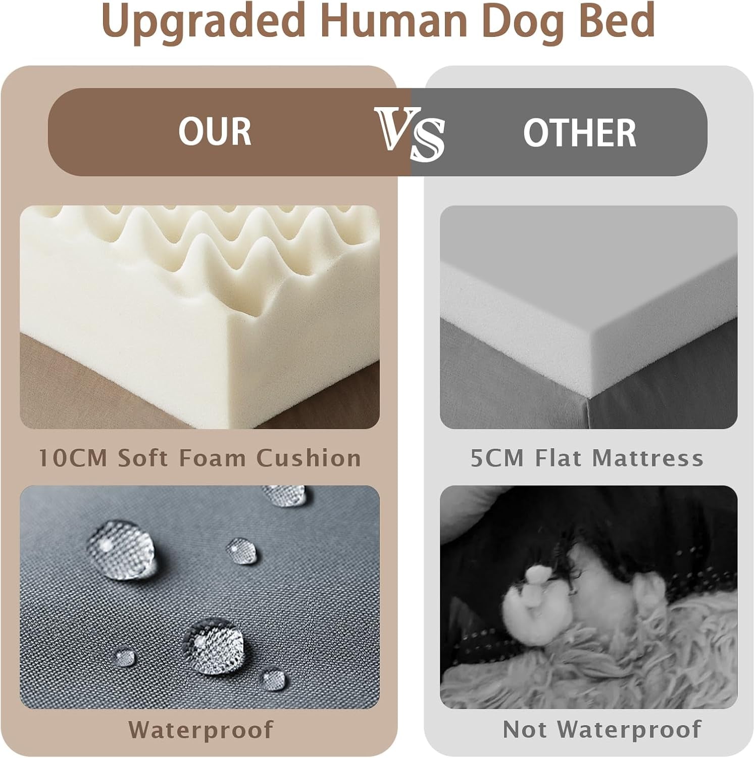 roomtec-human-dog-bed-71x45x12-size-fits-adult-and-pet-washable-giant-people-bed-10-cm-thick-memory-foam-large-oversize-pet-bed-with-plump-pillow-blanket-strap-grey