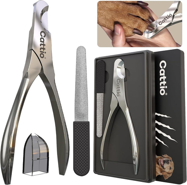 Dog Nail Clippers - All Steel Material, Built-In Spring,Heavy Duty Dog Nail Trimmer Full Metal Razor Sharp Professional for All Dogs Cats with Thick Toena,Dog Nail Trimmers10