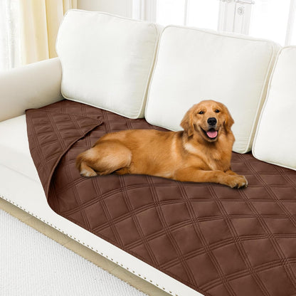 Smiry Waterproof Dog Bed Cover Blanket, Reversible Pet Blanket | Soft Reversible, Washable Leakproof Cats Dogs Couch Cover for Sofa, Couch, Furniture (30X70 Inch)11