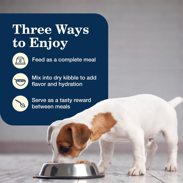 Blue Buffalo Homestyle Recipe Chicken Puppy Wet Dog Food, 12.5 Oz, 12 Ct | Chicken Dinner with Garden Vegetables & Brown Rice, No Chicken By-Product, Corn, Wheat, or Soy6