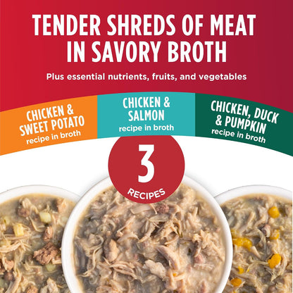 Nulo Signature Stews Variety Pack: Small Breed Wet Dog Food, 2.8 Oz, Pack of 122