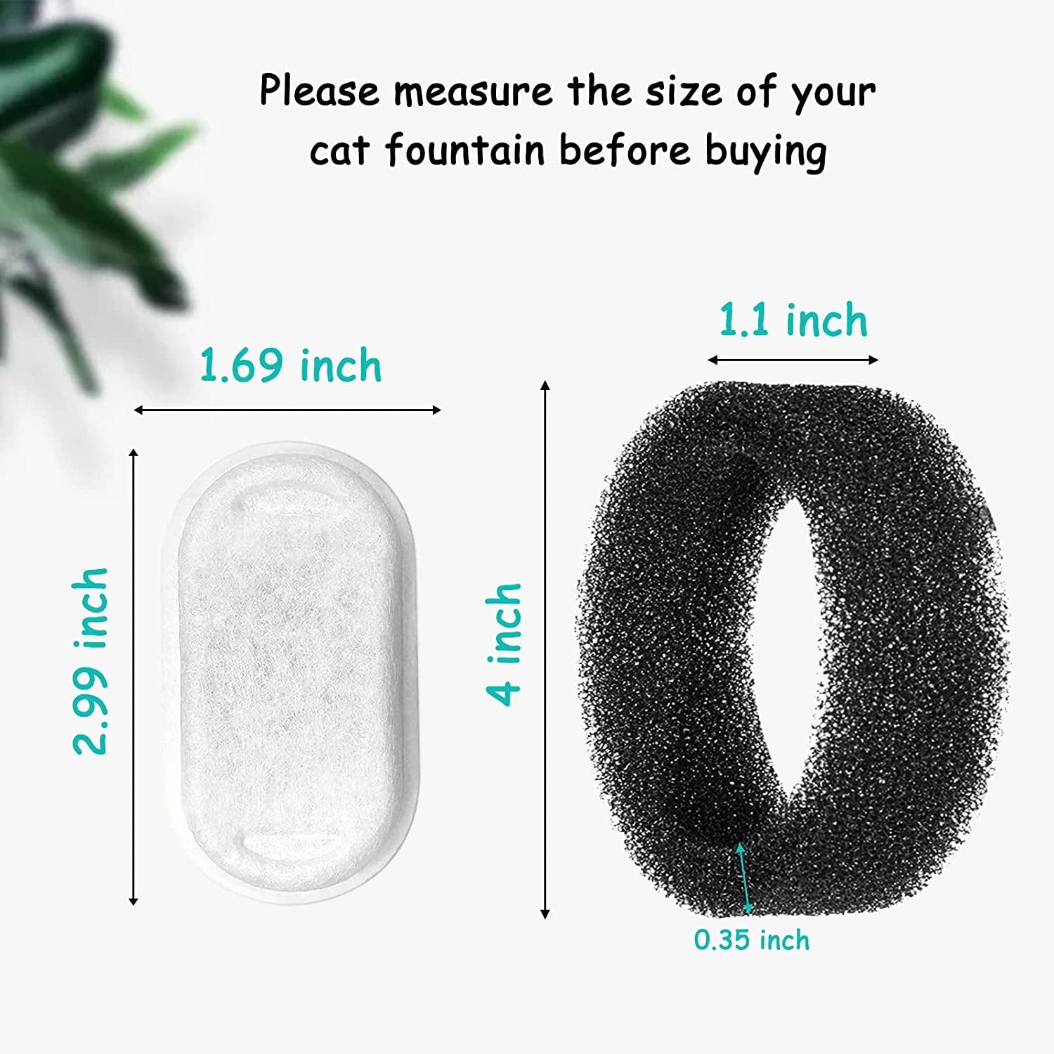 cat-water-fountain-filters-for-stainless-steel-67oz-2l-adjustable-water-flow-pet-fountain-8-pack-pet-replacement-filters-with-8-sponges