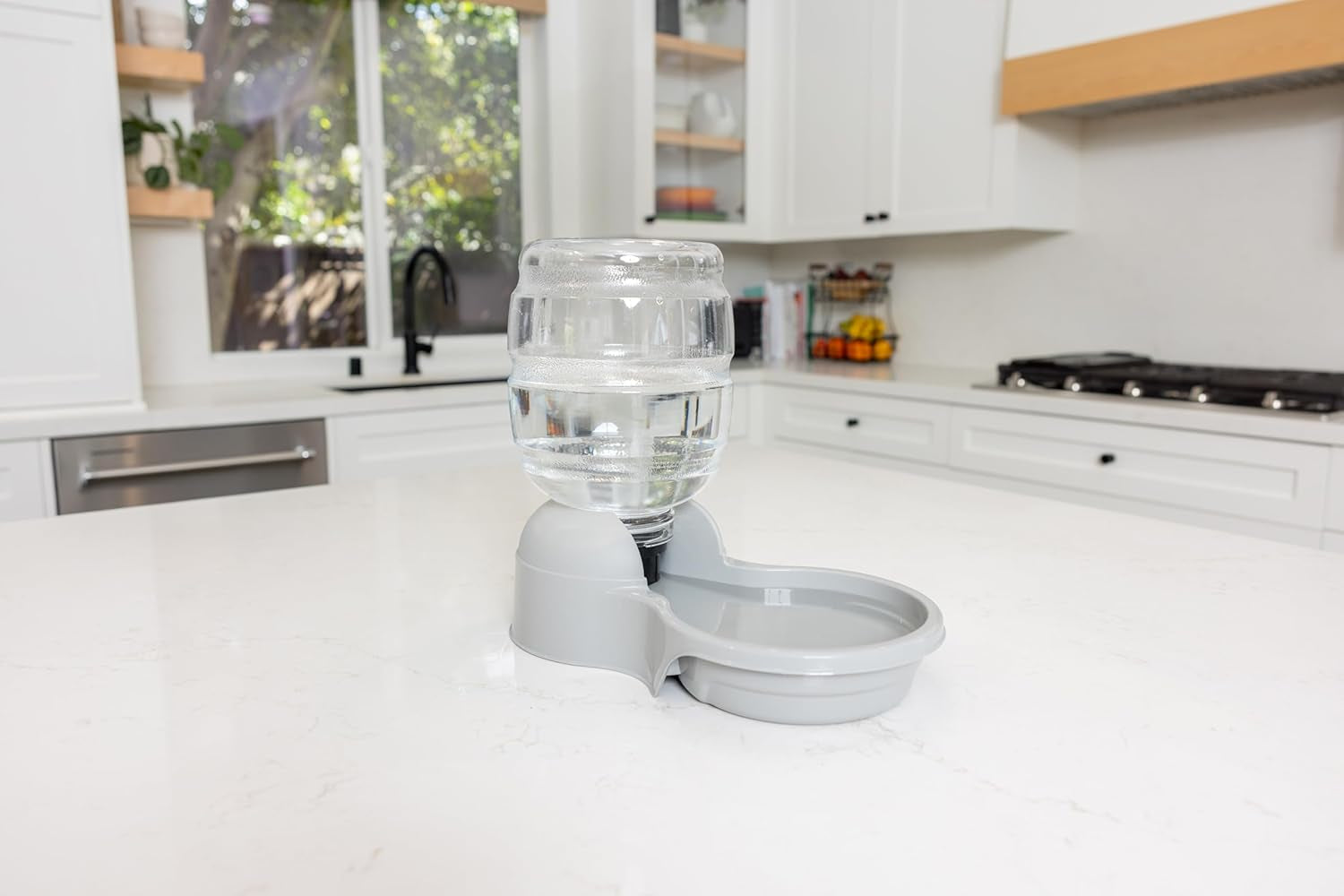 petmate-aspen-pet-lebistro-water-dispenser-for-cats-and-dogs-1-gal-size-gravity-fed-reservoir-reduces-daily-refills-usa-made-wide-basin-suits-multiple-pets-sharing-one-feeding-area-each-day