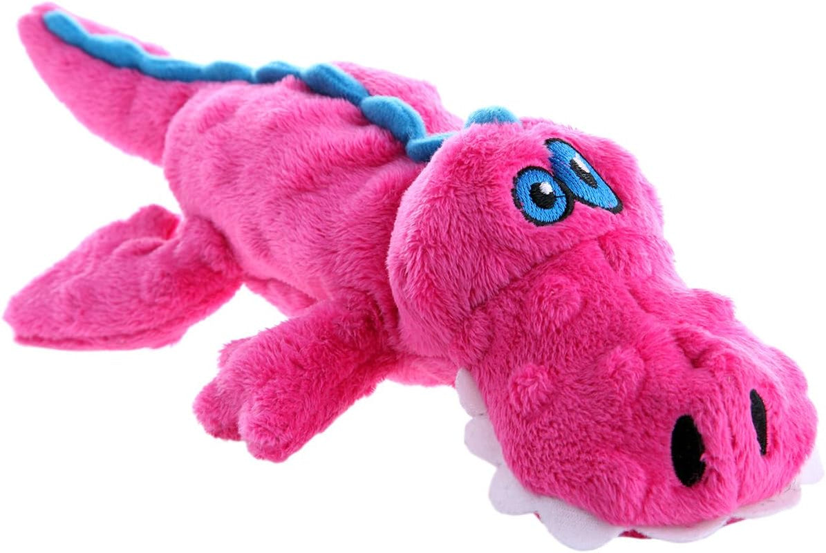 godog-gators-squeaky-plush-dog-toy-with-chew-guard-technology-durable-fabric-squeaker-for-active-play-blue-large