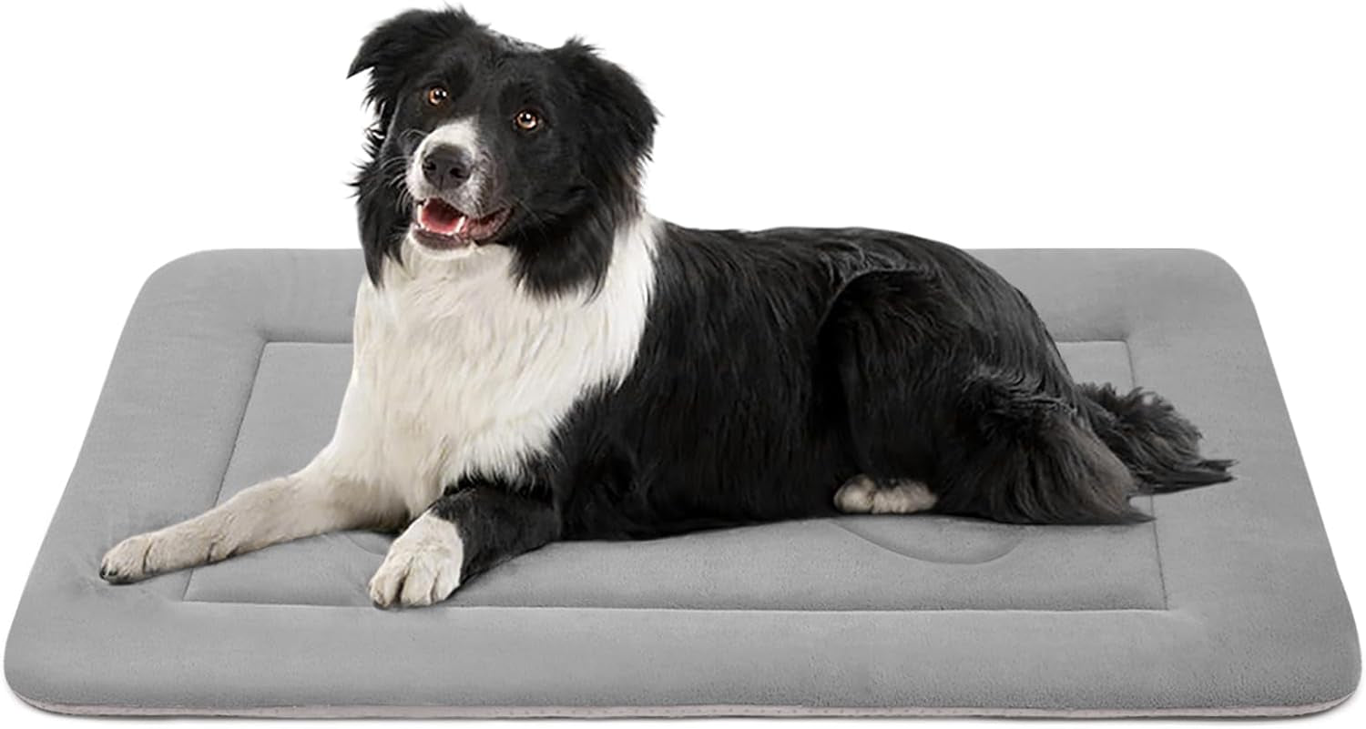 large-dog-bed-soft-dog-crate-pad-mat-42-in-non-slip-bottom-washable-dog-sleeping-mattress-pet-beds-cat-bed-kennel-pad-dark-blue-gray