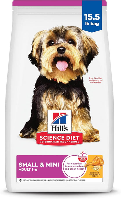 Hill'S Science Diet Adult 1-6 Small & Mini Dry Dog Food | #1 Veterinarian Recommended, Chicken & Brown Rice, 4.5 Lb. Bag17
