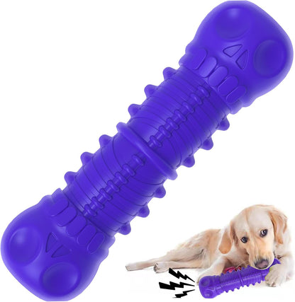 ZIKATON Dog Squeaky Toys for Aggressive Chewers, Durable Chew Toys for Large Medium Breed Dog, Dog Toys, Tough Durable Dogs Toys with Natural Rubber7
