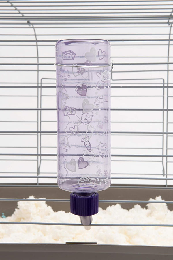 Lixit Standard Cage Water Bottles for Rabbits, Ferrets, Guinea Pigs, Hamsters, Rats, Mice and Other Small Animal'S (16 Ounce, Clear)4
