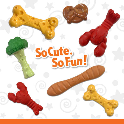 Nylabone Power Chew Lobster Dog Chew Toy, Filet Mignon Flavor, Small | Durable Dog Toys for Aggressive Chewers, Long Lasting, Discourages Destructive Chewing, for Dogs up to 25 Lbs9