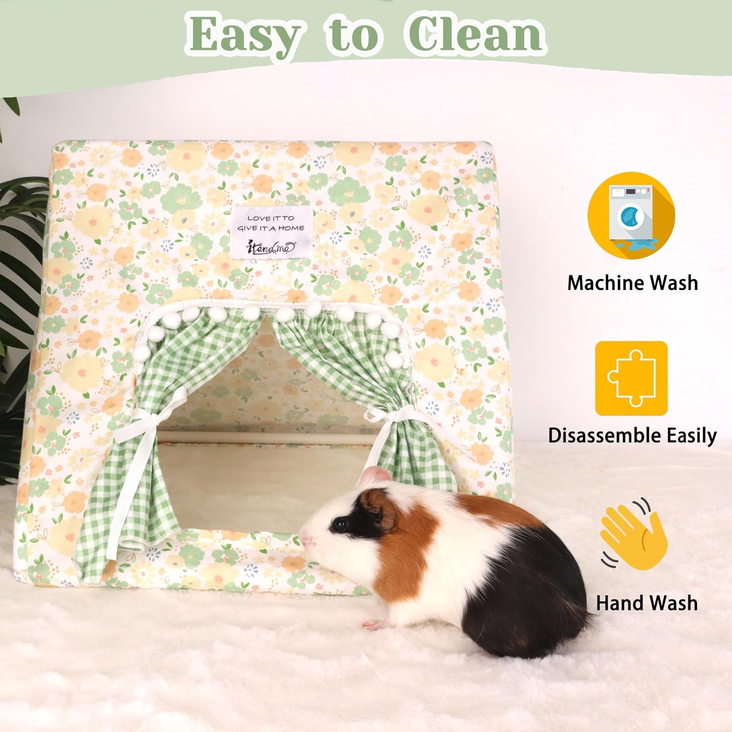 jenvd-guinea-pig-hideout-large-with-curtain-machine-washable-bunny-hideout-bottomless-guinea-pig-hide-tent-houses-habitats-easy-clean-small-animal-hideout-for-pet-rabbit-rat-chinchilla-squirrel