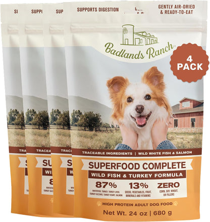 BADLANDS RANCH by Katherine Heigl – Superfood Complete Air-Dried Beef Dog Food – High Protein with Superfoods for Daily Wellness & Consistent Nutrition – 24 Oz11
