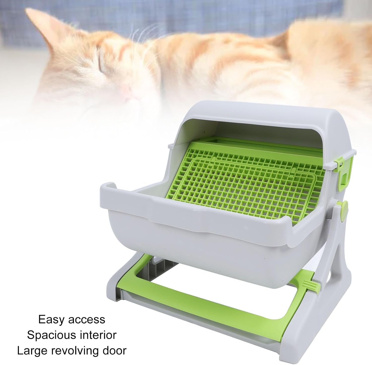 self-cleaning-cat-litter-box-enclosure-semi-automatic-pp-plastic-easy-assembly-tipping-bucket-style-large-kitty-litter-box-for-indoor-cats