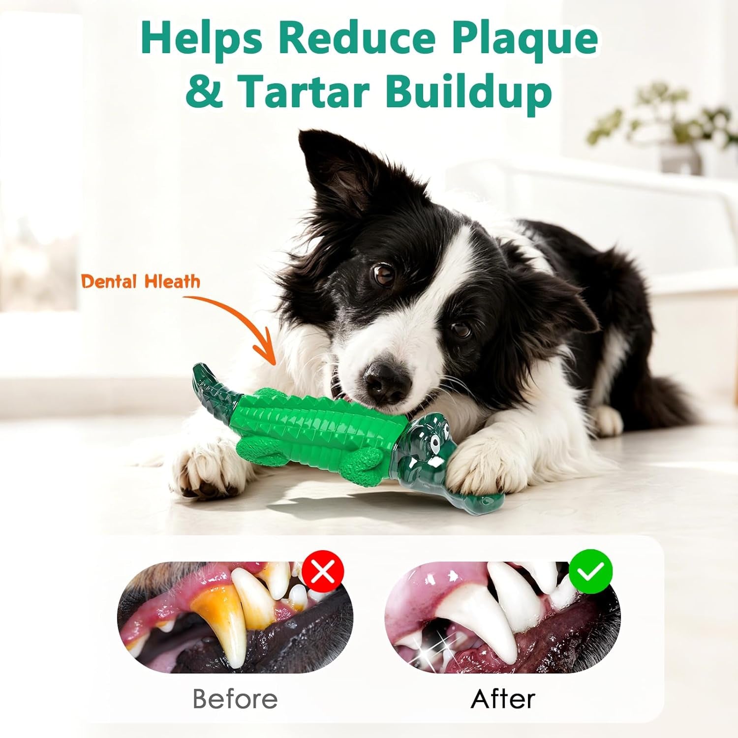 fuufome-alligator-dog-toys-for-aggressive-chewers-medium-large-breed-dogs-dental-cleaning-tough-nylon-rubber-hybrid-structure-anxiety-relief-long-daily-indoor-outdoor-chewing-dog-gift