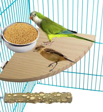3 Pack Bird Feeding Bowls Cups Parrot Food Water Dishes, Stainless Steel Bird Bowl Cup Dish with Clamp, Birdcage Feeder Pet Cage Bowls for Cockatiel Budgie Conure Macaw Parakeet Small Animal4