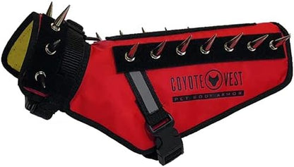 Coyotevest Dog Harness, Stab-Resistant Coyote Vest, Small, Neon Pink | Reflective Stab-Resistant Vest Helps Protect Small Dogs from Coyotes, Aggressive Dogs and Birds of Prey, Made in the USA10