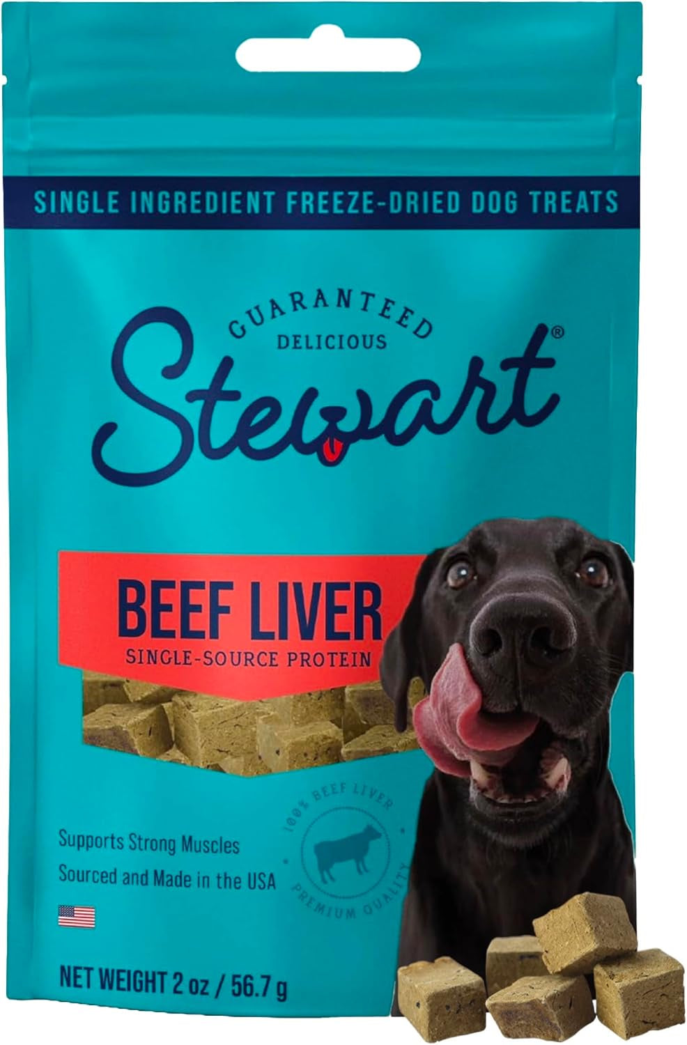 stewart-freeze-dried-dog-treats-100-beef-liver-3-5-oz-pouch-premium-quality-raw-protein-single-ingredient-high-protein-training-treats-food-topper-no-refrigeration-cat-friendly