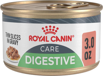 ROYAL CANIN Feline Care Nutrition Digestive Care Adult Thin Slices in Gravy Cat Food, 3 Oz (Pack of 24)1