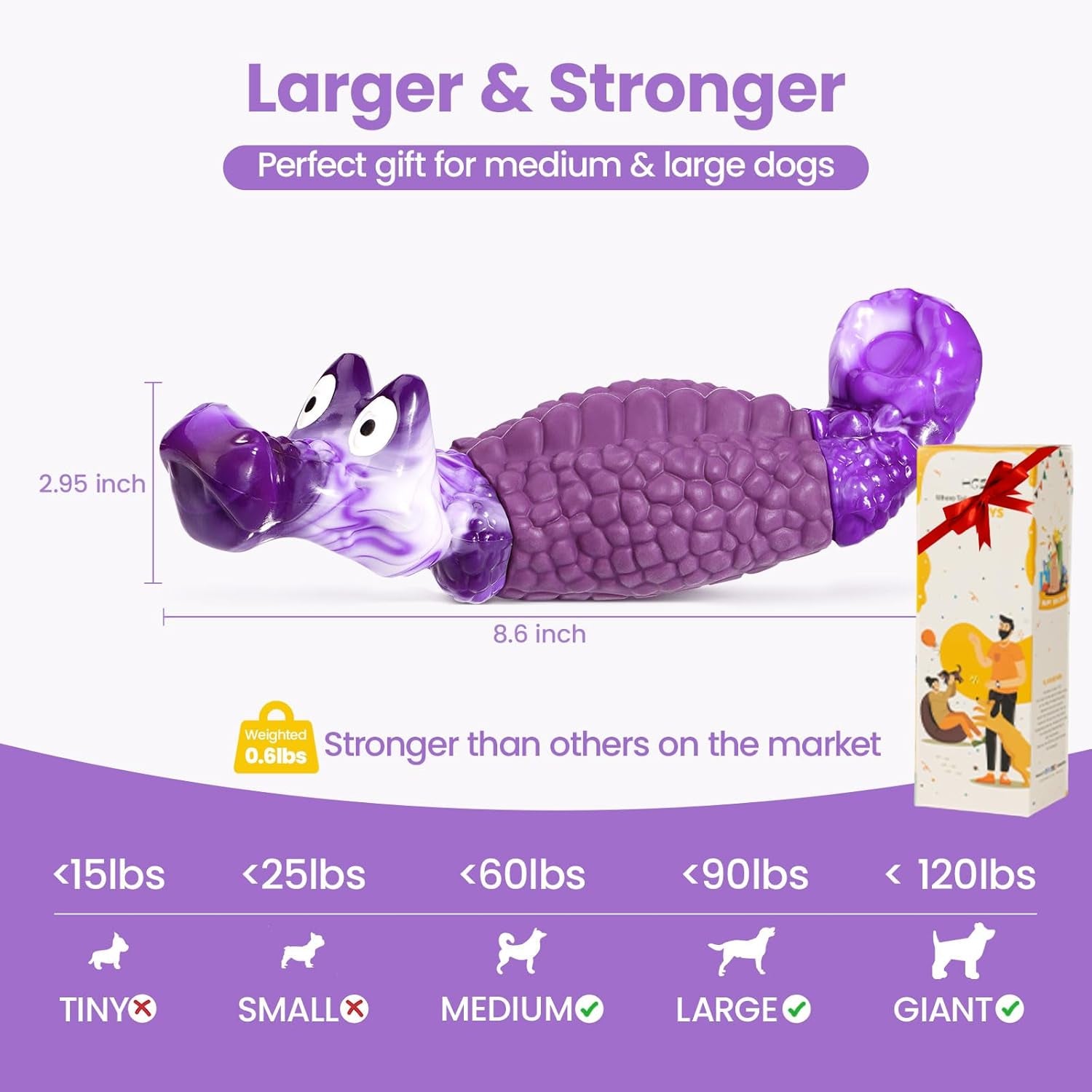 hgb-tough-dog-chew-toys-for-aggressive-chewers-squeaky-indestructible-dog-toy-for-large-dogs-to-keep-them-busy-reduce-boredom-for-small-medium-large-breed-bacon-flavor