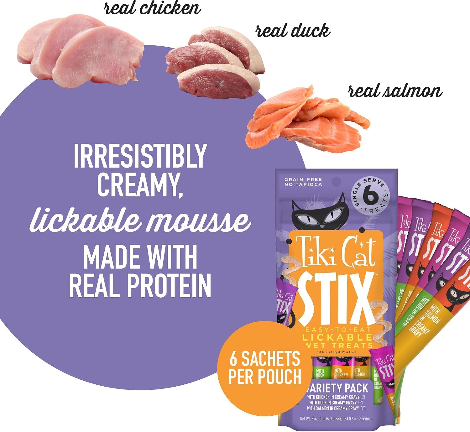 tiki-cat-stix-mousse-treats-single-serve-indulgent-lickable-treat-or-dry-food-topper-variety-pack-with-salmon-chicken-and-tuna-3-oz-pouch