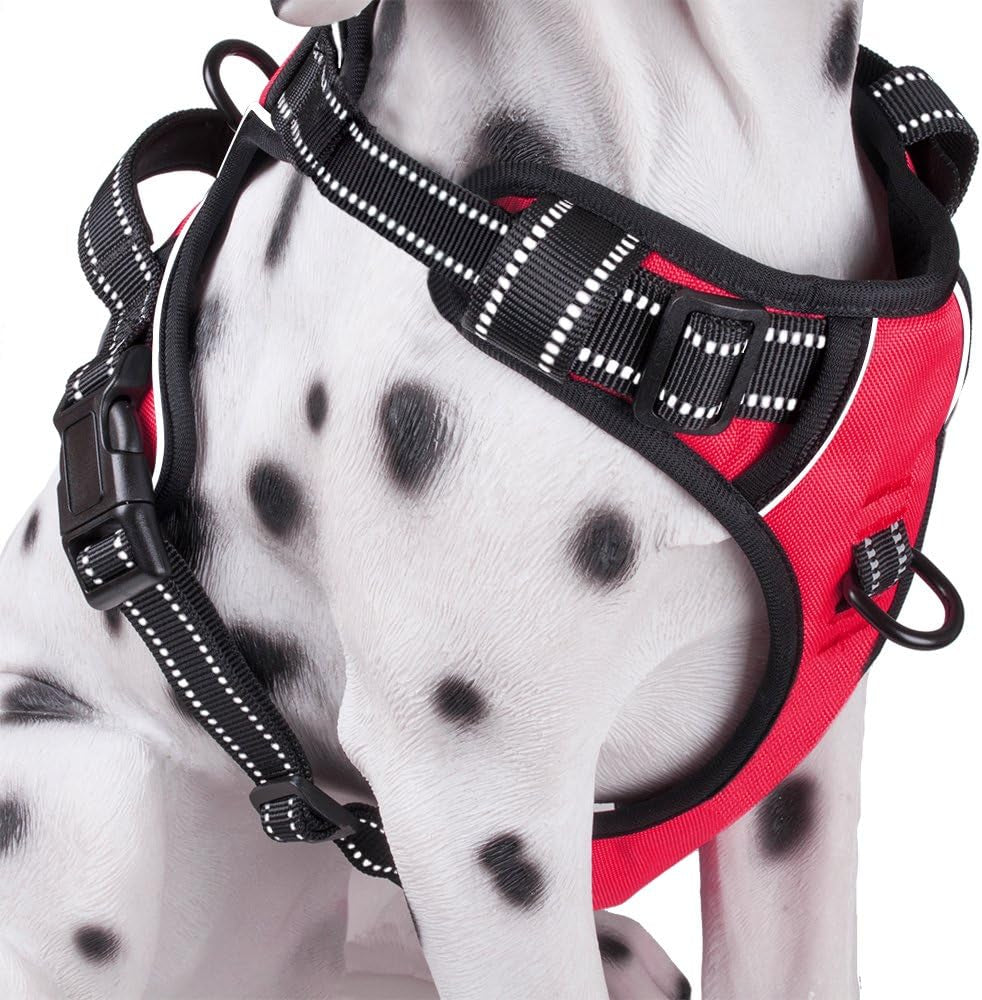 poypet-no-pull-dog-harness-reflective-comfortable-vest-harness-with-front-back-2-leash-attachments-and-easy-control-handle-adjustable-soft-padded-pet-vest-for-small-medium-large-dogs-mint-blue-m