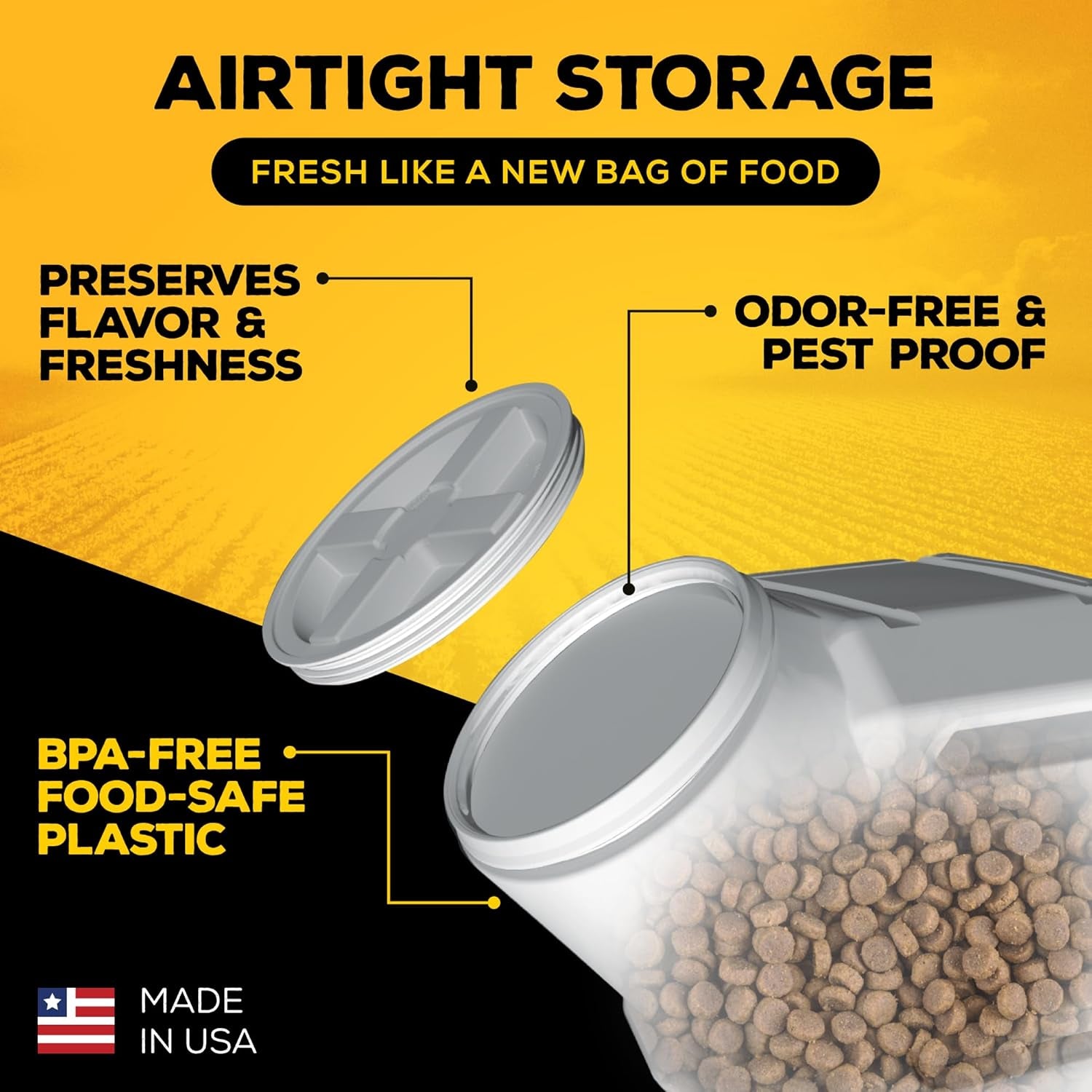 gamma2-vittles-vault-pet-food-storage-containers-sealed-dog-and-cat-food-storage-container-fits-up-to-25lbs-made-in-the-usa-12l-x-13-75h-made-in-usa-12-inch-long-by-13-75-inch-tall-airtight-lid-keeps-kibble-fresh-and-pests-out-a-durable-pantry-bin-design
