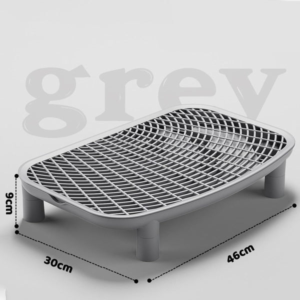 Cat Litter Ramp Kitten Litter Box Footboard for Living Room Bedroom Bathroom with Filter Function Easy Clean (Green)7