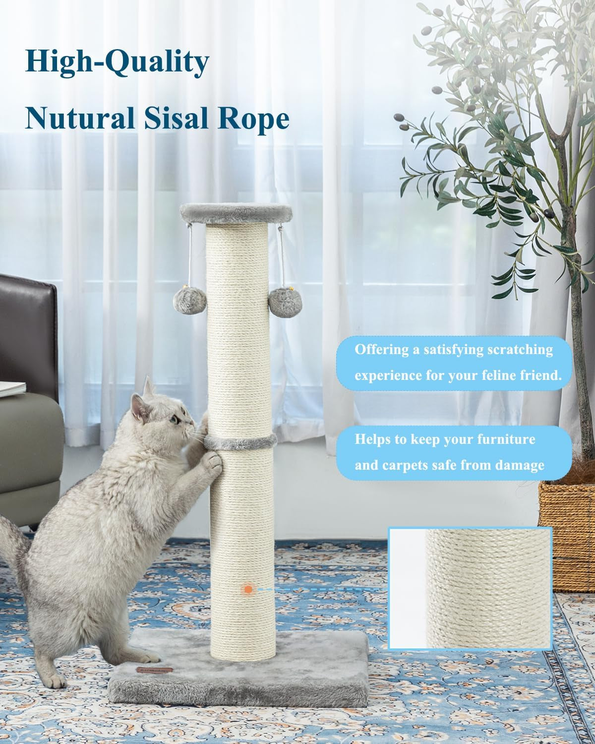 34inch-tall-cat-scratching-post-for-indoor-cats-adults-4-3inch-diameter-large-cat-scratch-post-sturdy-and-durable-cat-scratcher-with-dangling-balls-natural-sisal-grey