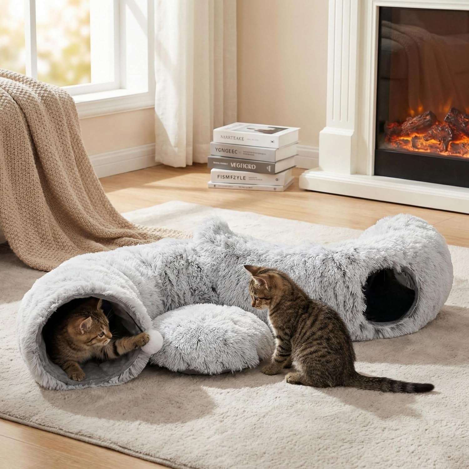 3-in-1-cat-tunnel-bed-cat-tunnels-cat-beds-for-indoor-cats-with-catnip-toys-cat-bed-cave-peekaboo-cat-hideaway-foldable-interactive-cat-kitty-kitten-toys